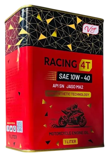 Virgin Racing 4T SAE 10W-40 1 litre bottle
